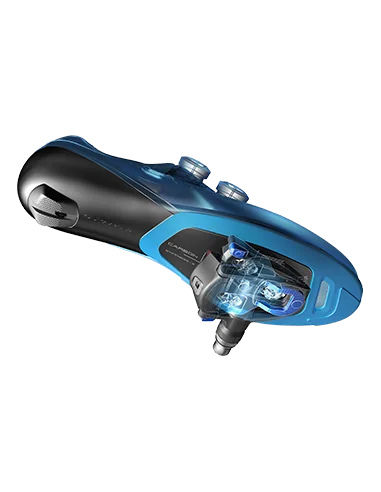 Pedaalset Shimano Dura Ace SPD-SL PD9100 met plaatjes SM-SH12 carbon