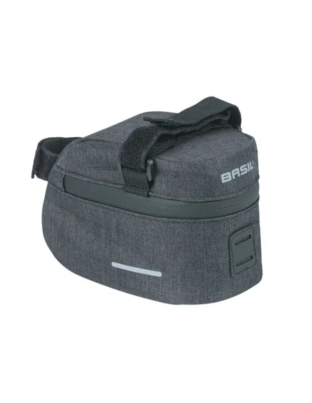 Zadeltas M Basil Discovery 365D 1.0 liter 10 x 9 x 15 cm - zwart melee