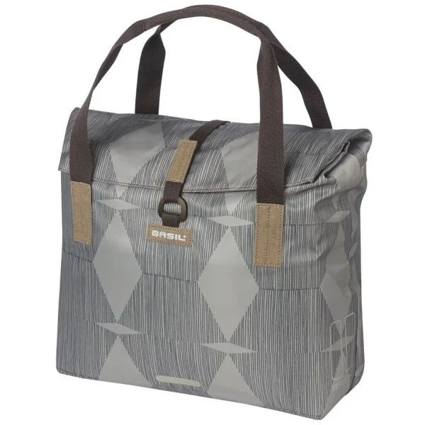 Fietsshopper Basil Elegance 20-26 liter 39 x 39 x 17 cm - chateau taupe