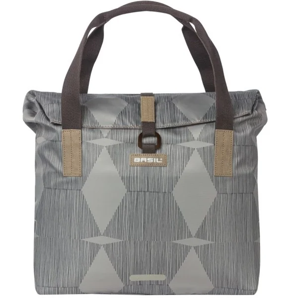 Fietsshopper Basil Elegance 20-26 liter 39 x 39 x 17 cm - chateau taupe