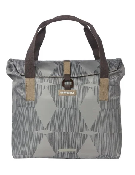 Fietsshopper Basil Elegance 20-26 liter 39 x 39 x 17 cm - chateau taupe