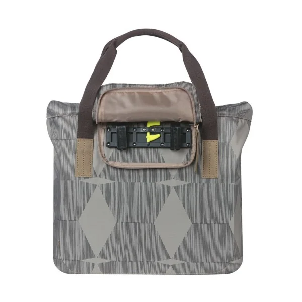 Fietsshopper Basil Elegance 20-26 liter 39 x 39 x 17 cm - chateau taupe
