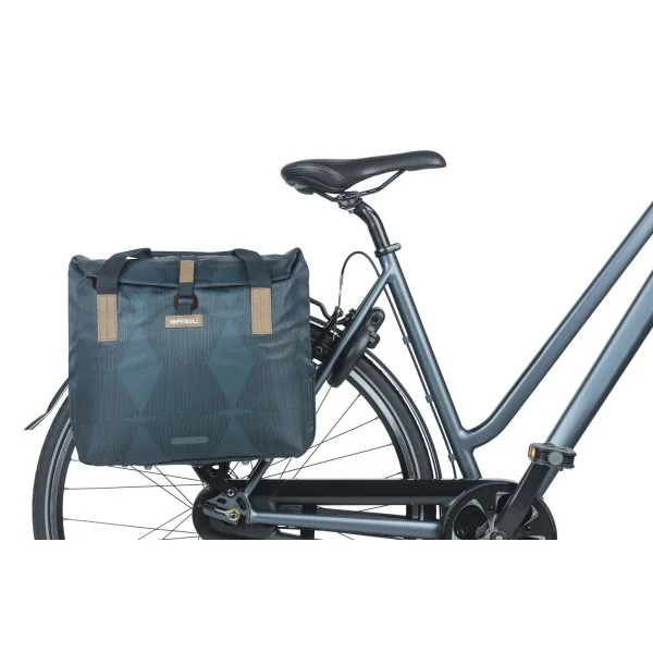 Fietsshopper Basil Elegance 20-26 liter 39 x 39 x 17 cm - estate blue