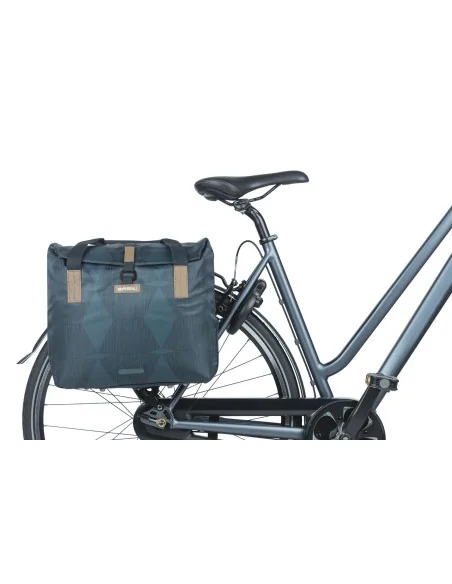 Fietsshopper Basil Elegance 20-26 liter 39 x 39 x 17 cm - estate blue
