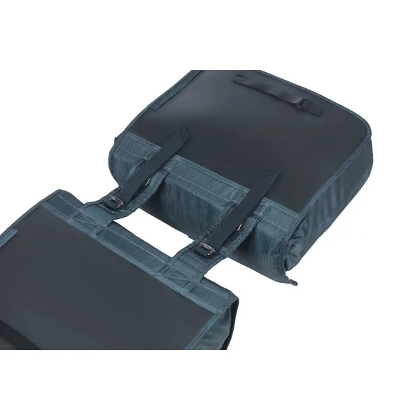 Dubbele fietstas Basil Elegance 40-49 liter 40 x 38 x 16 cm - estate blue