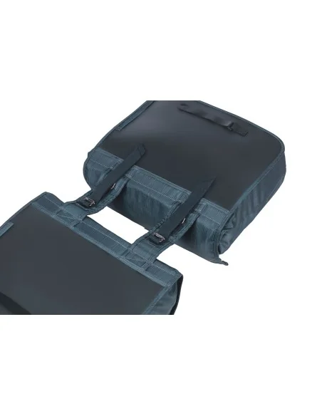 Dubbele fietstas Basil Elegance 40-49 liter 40 x 38 x 16 cm - estate blue