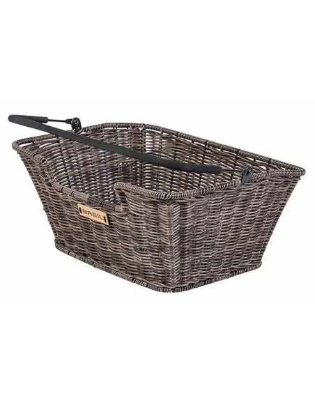 Fietsmand Basil Capri Rattan Look 42 x 32 x 20 cm - nature brown