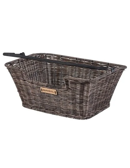 Fietsmand Basil Capri Rattan Look 42 x 32 x 20 cm - nature brown