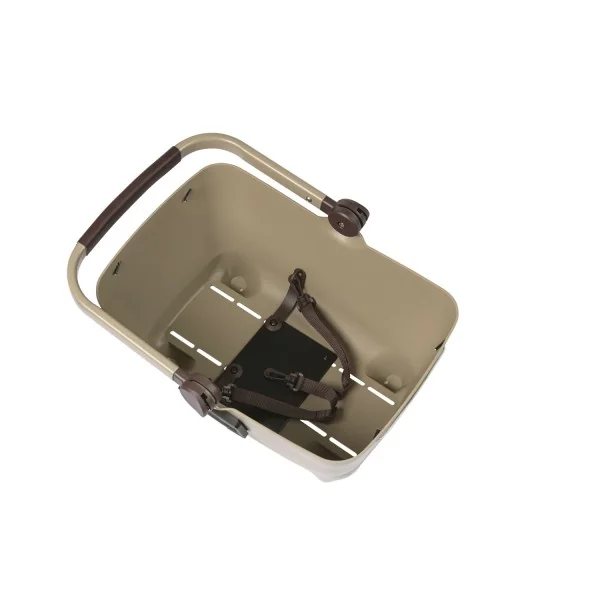 Hondenfietsmand Basil Buddy KF 32 liter 45 x 32 x 22 cm - biscotti brown