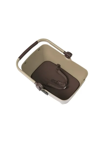 Hondenfietsmand Basil Buddy KF 32 liter 45 x 32 x 22 cm - biscotti brown