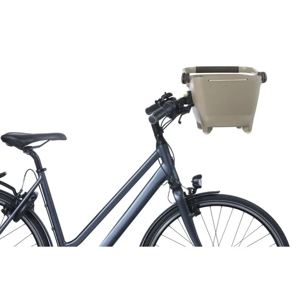 Hondenfietsmand Basil Buddy KF 32 liter 45 x 32 x 22 cm - biscotti brown