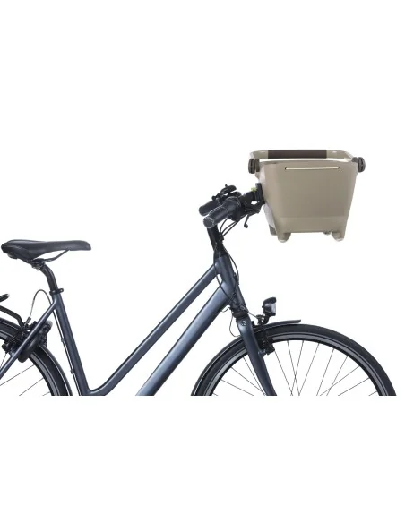 Hondenfietsmand Basil Buddy KF 32 liter 45 x 32 x 22 cm - biscotti brown