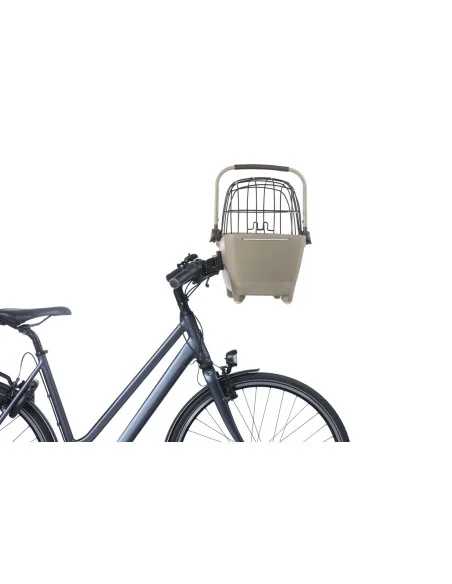 Hondenfietsmand Basil Buddy KF 32 liter 45 x 32 x 22 cm - biscotti brown