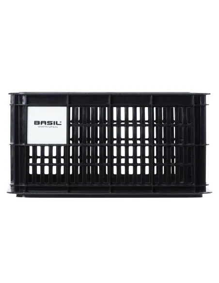 Gerecyclede fietskrat Basil Crate S 17.5 liter 29 x 39 x 20 cm - black