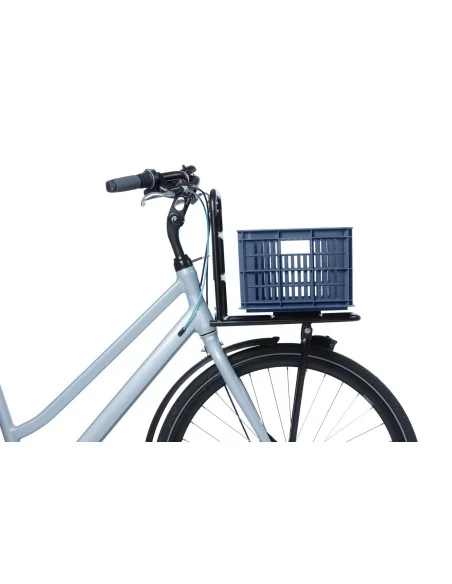 Gerecyclede fietskrat Basil Crate S 17.5 liter 29 x 39 x 20 cm - bluestone