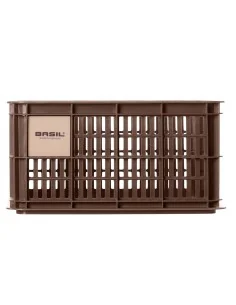 Gerecyclede fietskrat Basil Crate S 17.5 liter 29 x 39 x 20 cm - brown