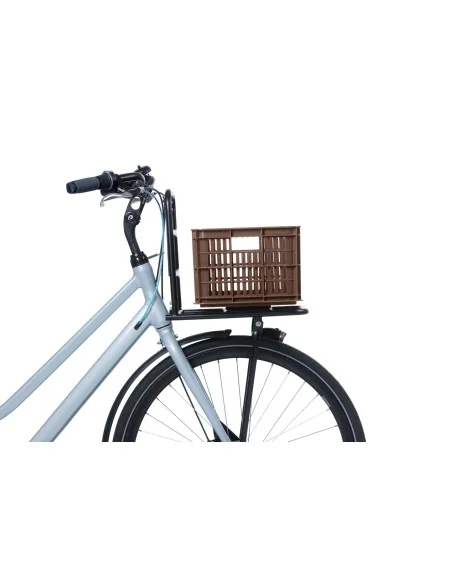 Gerecyclede fietskrat Basil Crate S 17.5 liter 29 x 39 x 20 cm - brown