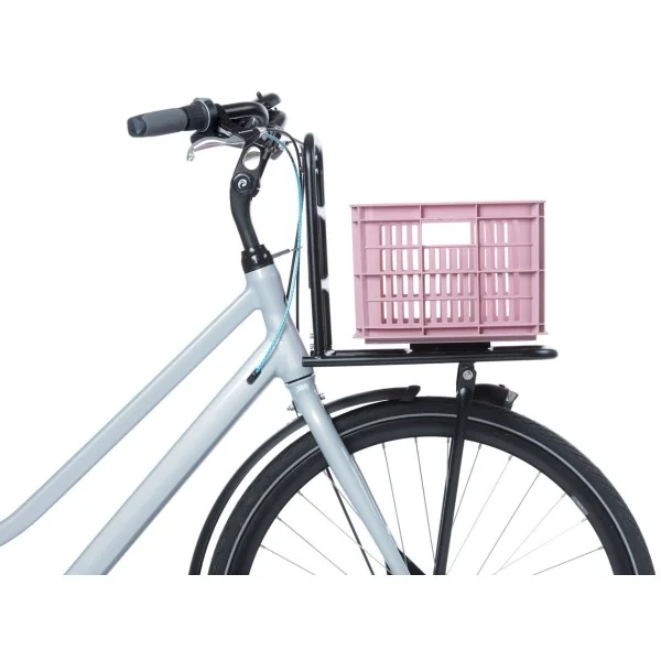 Gerecyclede fietskrat Basil Crate S 17.5 liter 29 x 39 x 20 cm - blossom