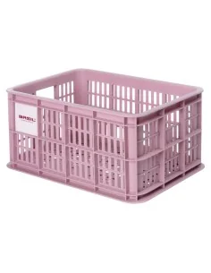 Gerecyclede fietskrat Basil Crate S 17.5 liter 29 x 39 x 20 cm - blossom 2