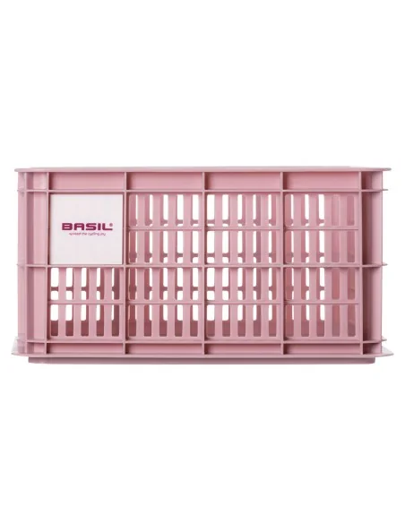 Gerecyclede fietskrat Basil Crate S 17.5 liter 29 x 39 x 20 cm - blossom