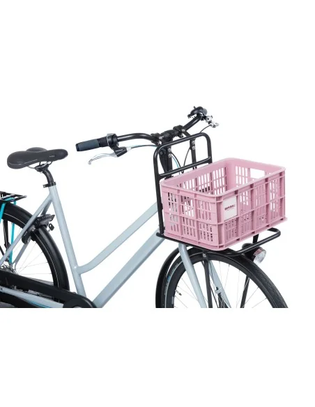 Gerecyclede fietskrat Basil Crate S 17.5 liter 29 x 39 x 20 cm - blossom