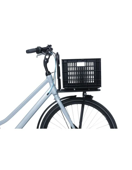Gerecyclede fietskrat Basil Crate M 29.5 liter 35 x 45 x 25 cm - black