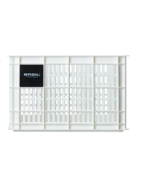 Gerecyclede fietskrat Basil Crate M 29.5 liter 35 x 45 x 25 cm - bright white