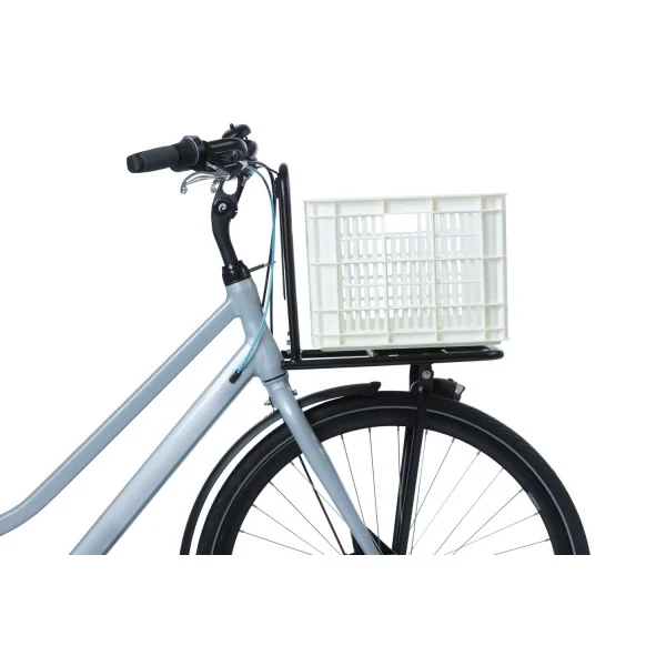 Gerecyclede fietskrat Basil Crate M 29.5 liter 35 x 45 x 25 cm - bright white