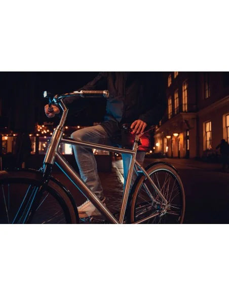 Achterlicht met remlicht Axa Dwn Rear Brake Light 1 Lux USB-C oplaadbaar