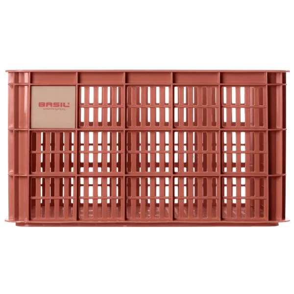Gerecyclede fietskrat Basil Crate L 40.0 liter39 x 49 x 26 cm - terra red