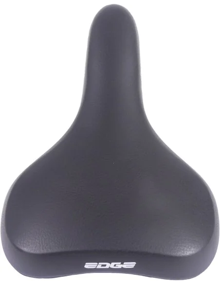 Fietszadel Edge Towny met memory foam - zwart