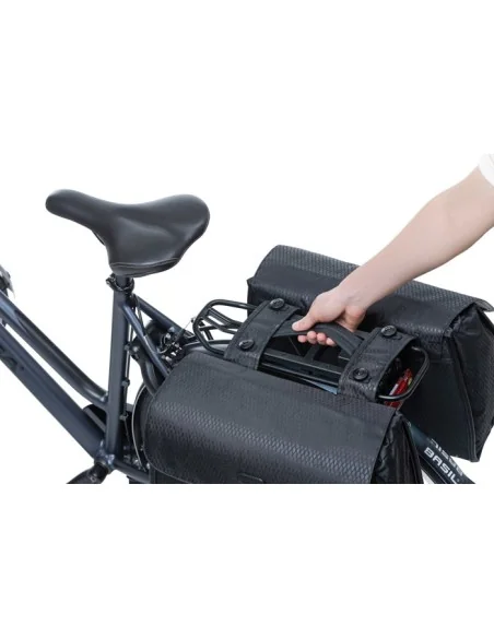 Hengsel Basil Additional Handle 26 x 12 x 0 cm - zwart