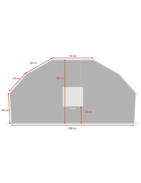 Fietsdragerhoes DS Covers STAR zonder gevarenbordhouder - zwart