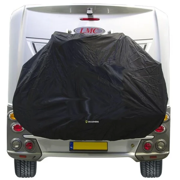 Fietsdragerhoes DS Covers STAR zonder gevarenbordhouder - zwart