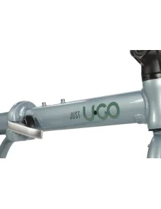 Vouwfiets U-Go Just S1 - 20 inch - Single speed - V brake en remnaaf - Misty Grey