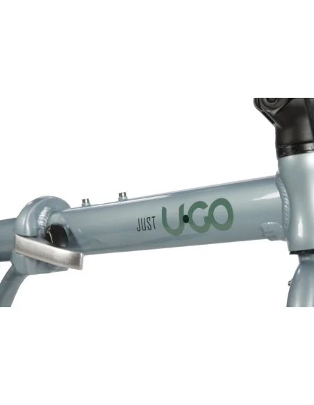 Vouwfiets U-Go Just S1 - 20 inch - Single speed - V brake en remnaaf - Misty Grey