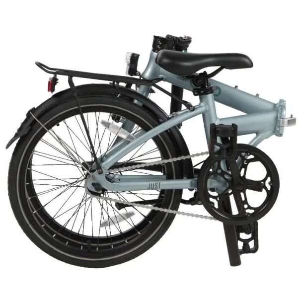 Vouwfiets U-Go Just S1 - 20 inch - Single speed - V brake en remnaaf - Misty Grey
