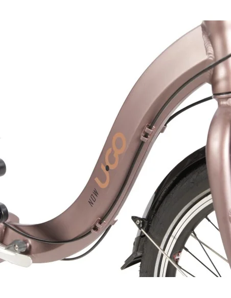 Vouwfiets U-Go Now i3 met lage instap - 20 inch - Nexus 3 speed - V brake -Marroon Brown