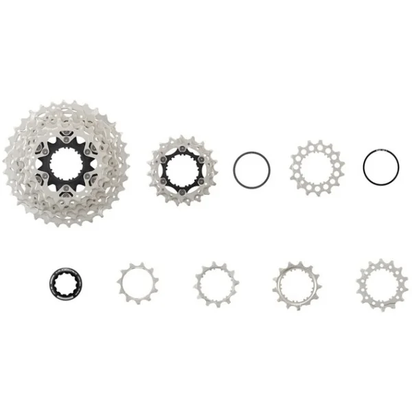 Cassette 12 speed Shimano Ultegra CS-R8100 11-30T - zilver