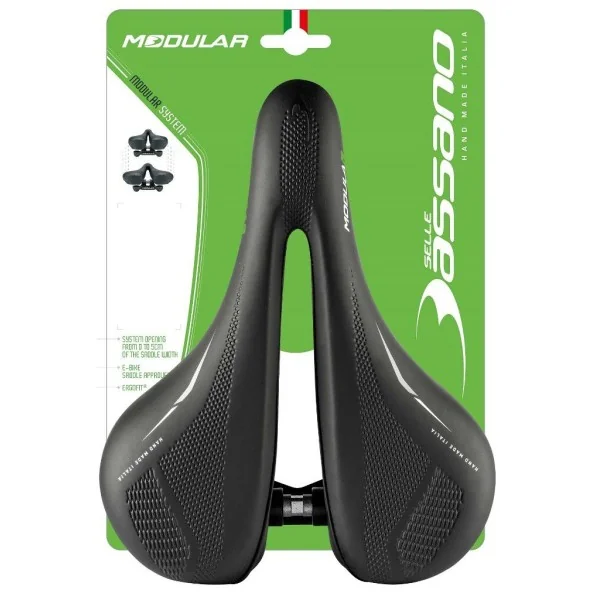 Fietszadel Selle Bassano Modular CT - zwart