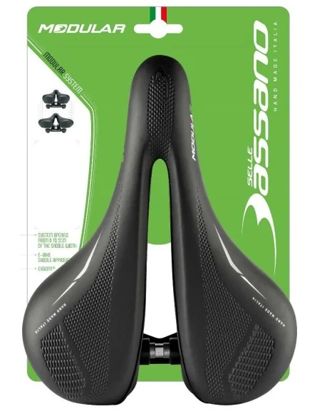 Fietszadel Selle Bassano Modular CT - zwart