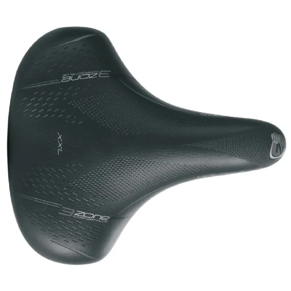 Fietszadel Selle Bassano Volare XXL Cruiser - zwart