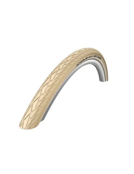 Buitenband Schwalbe Road Cruiser K-Guard 28 x 1.60" / 42-622 mm - créme met reflectie