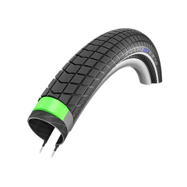 Buitenband Schwalbe Big Ben Plus DD/GreenGuard 28 x 2.00" / 50-622mm - zwart met reflectie
