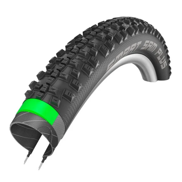 Buitenband Schwalbe Smart Sam Plus DD/GreenGuard 26 x 2.25"/ 57-559 - zwart