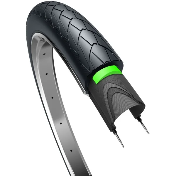 Buitenband Edge Mambo Protect 20 x 2.00" / 50-406 - zwart met reflectie