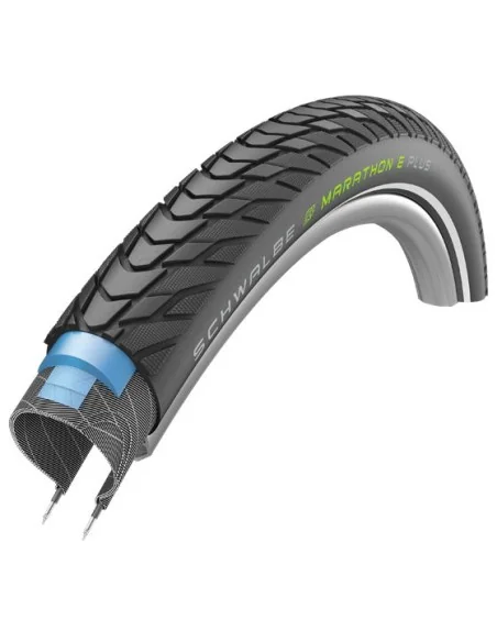 Buitenband Schwalbe Marathon E-Plus Performance Line 28 x 2.00" / 50-622 mm - zwart met reflectie