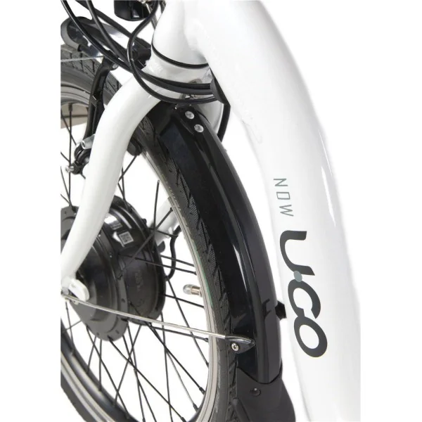 Elektrische vouwfiets U-Go Now Ei7 - lage instap - 20 inch - Nexus 7 speed - V brake - Pearl White