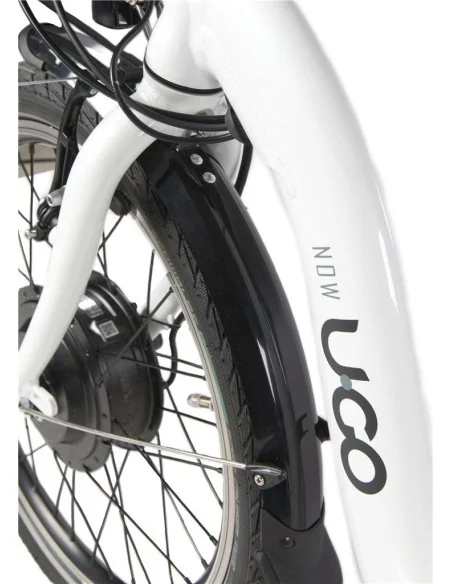 Elektrische vouwfiets U-Go Now Ei7 - lage instap - 20 inch - Nexus 7 speed - V brake - Pearl White