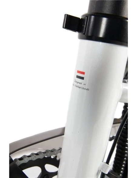 Elektrische vouwfiets U-Go Now Ei7 - lage instap - 20 inch - Nexus 7 speed - V brake - Pearl White